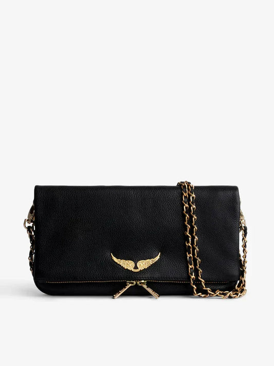 Zadig & Voltaire - Women's Rocky Bag Black Gold