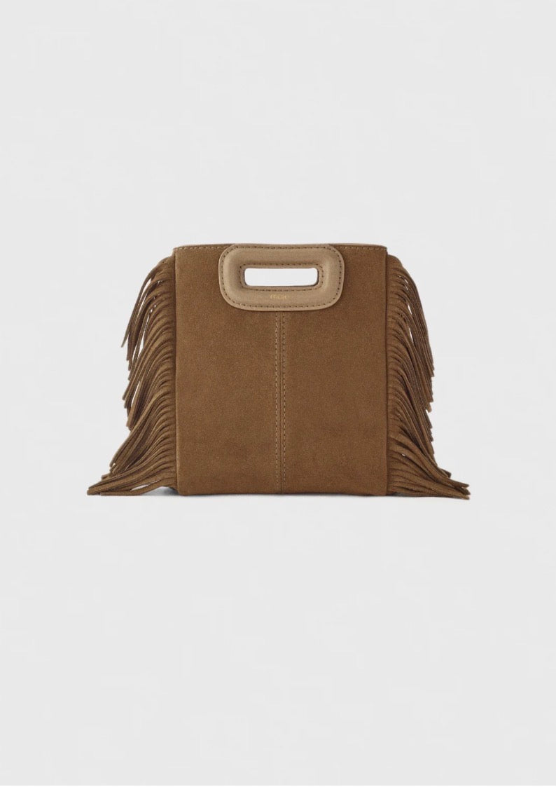 Sac M mini en cuir Suède