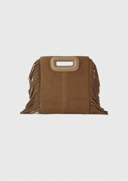 Sac M mini en cuir Suède